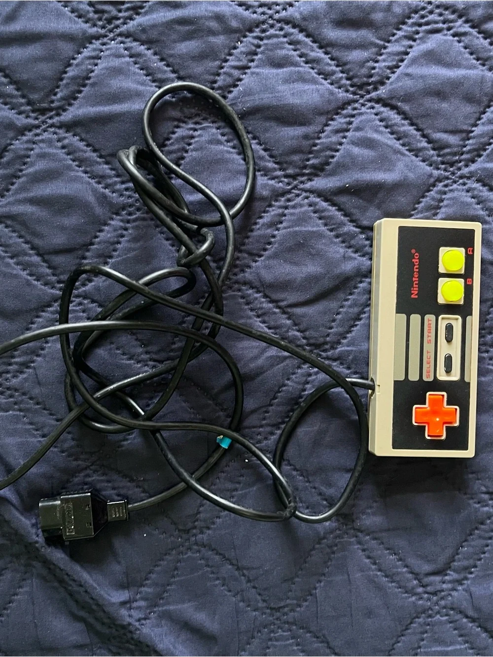 Docs Fix-a-Pad Nintendo NES Controller Yellow Orange RARE For Repair